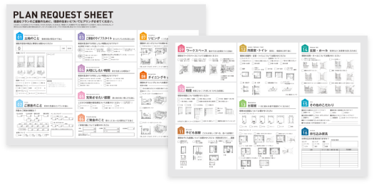 PLAN REQUEST SHEET